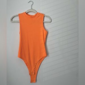 Never Worn Orange bodysuit